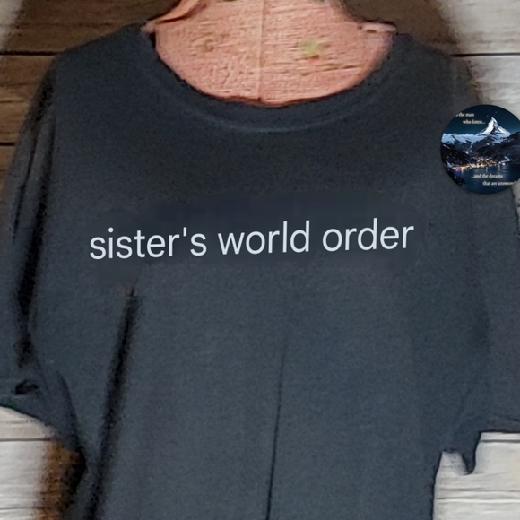 Anime Japanese Text Tee - Picture 3 of 4